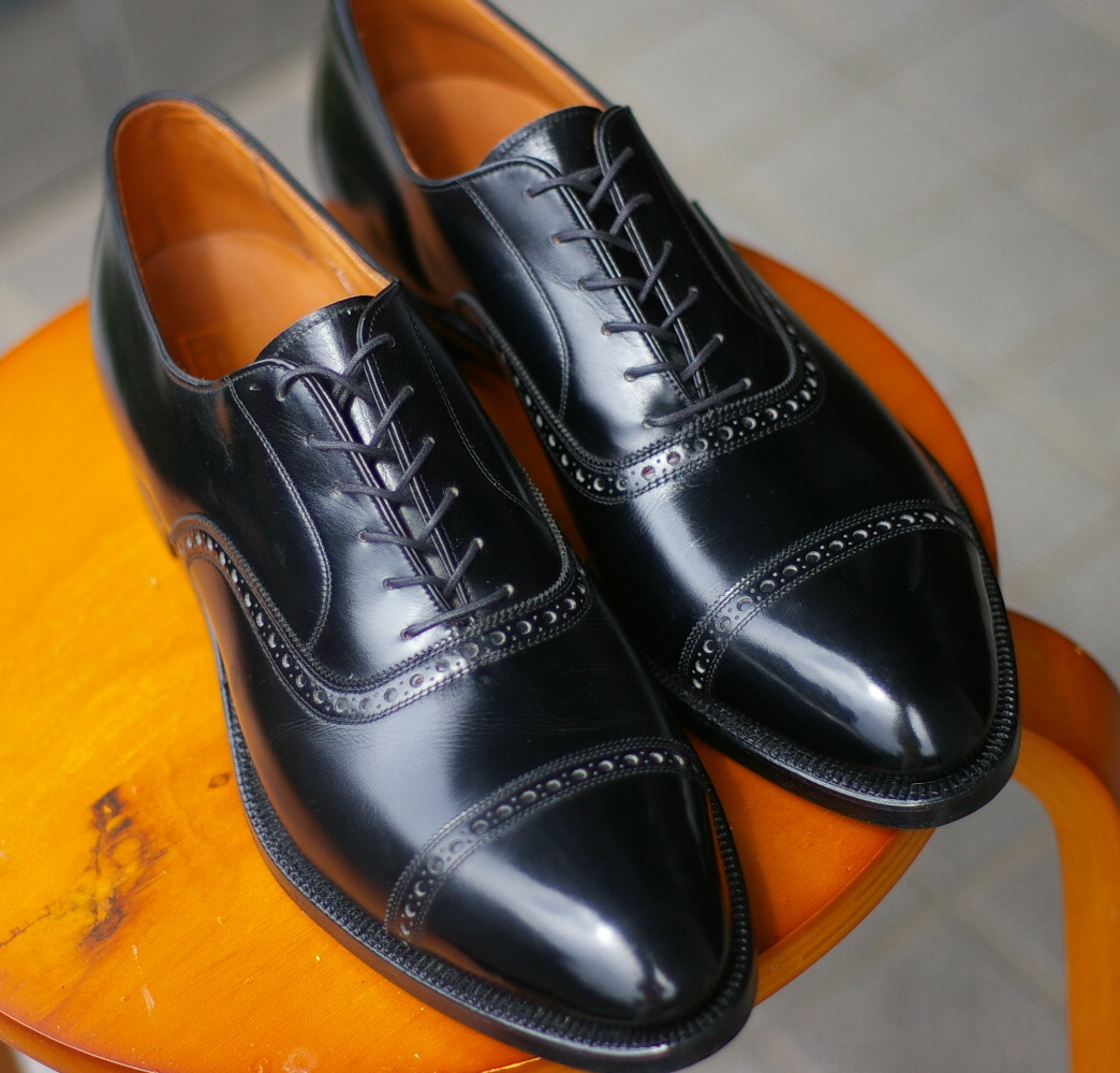 50s STETSON PUNCHED CAP TOE