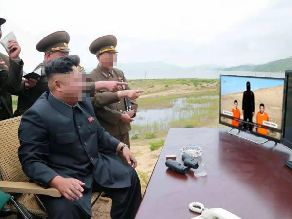 不謹慎な画像 北朝鮮とイスラム国