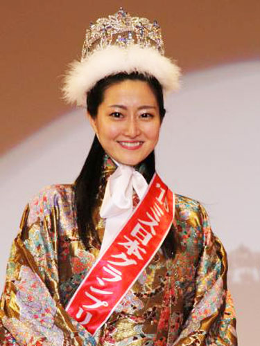 「第47回ミス日本コンテスト2015」、グランプリは元シンクロ日本代表・芳賀千里さん(22)に決定