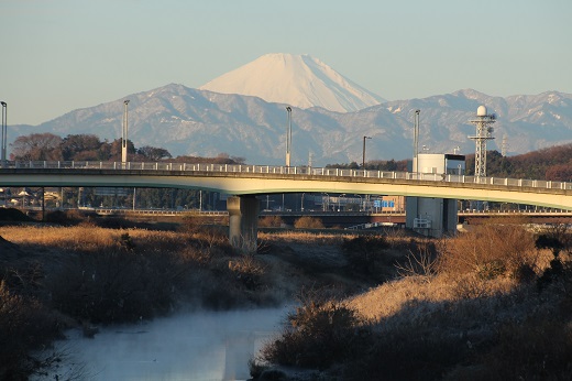 ２日朝の富士山１