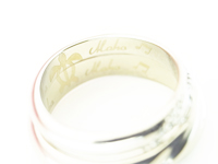 結婚指輪　チタン　オリジナル