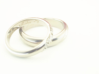 結婚指輪　チタン　京都　