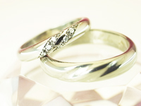 結婚指輪　チタン　鳥取
