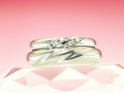結婚指輪　フルオーダー　チタン