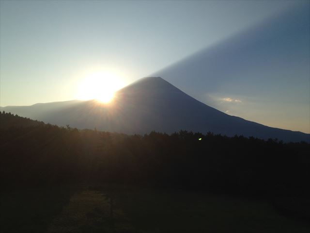 富士山(日の出）
