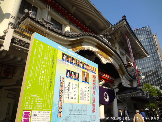 團菊祭の歌舞伎座